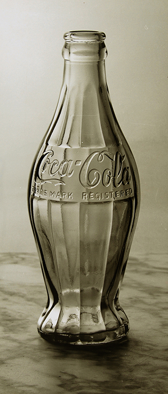Bouteille en verre Coca Cola